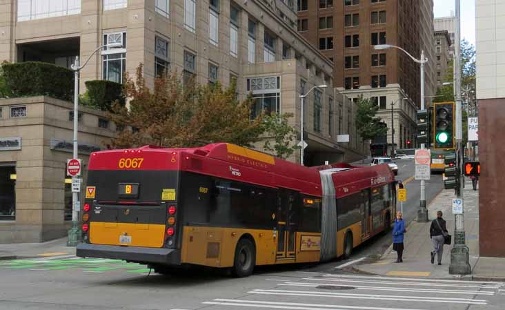 King County New Flyer DE60LFR 6067